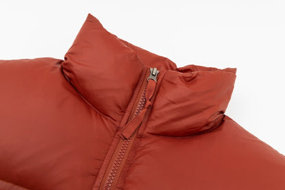 The North Face Nuptse Short Down Jacket "Redwood"