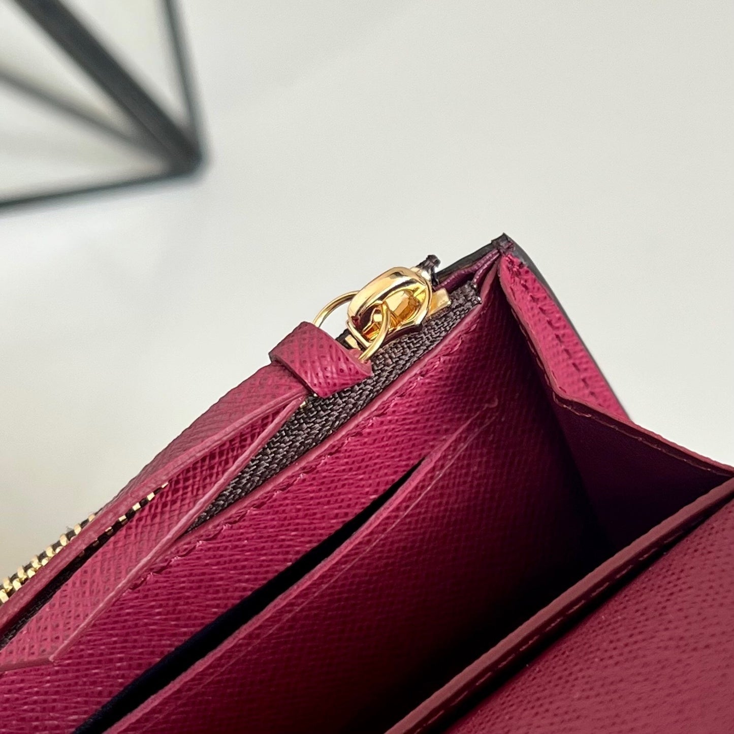 Louis Vuitton Rosalie Coin Purse "Monogram Eclipse Canvas"