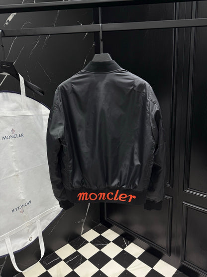 Moncler x Mercedes Benz Reversible Down Bomber Jacket "Black" and "Orange"