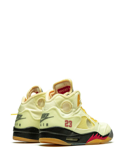 Off-White x Air Jordan 5 SP "Sail"
