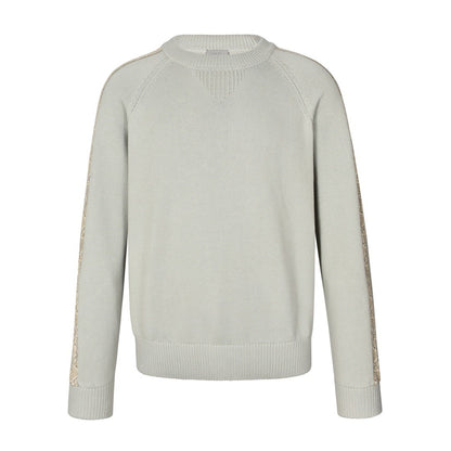 Dior Sweater with Dior Oblique Inserts "Gray"