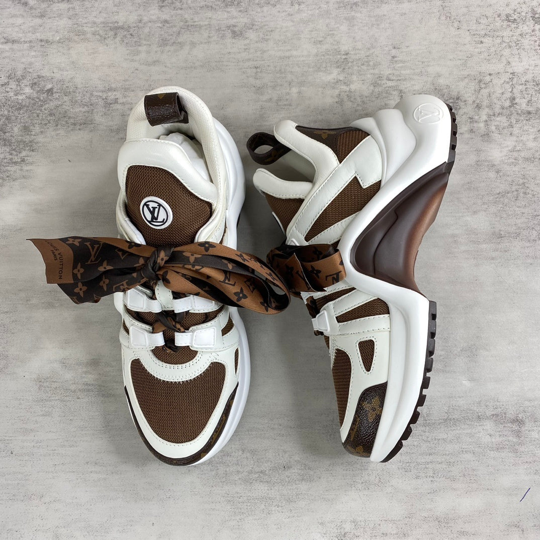 Louis Vuitton Arklight "White-Brown"