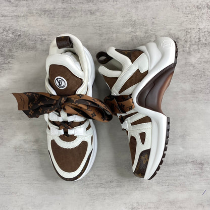 Louis Vuitton Arklight "White-Brown"