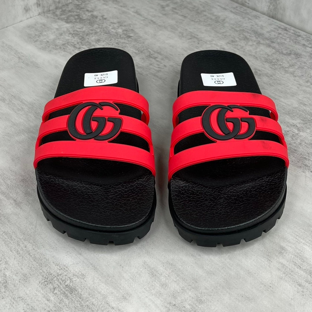 Gucci Slides "Red-Black"