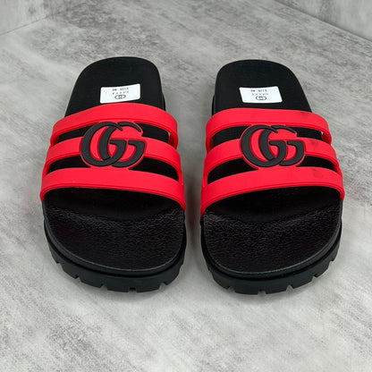 Gucci Slides "Red-Black"