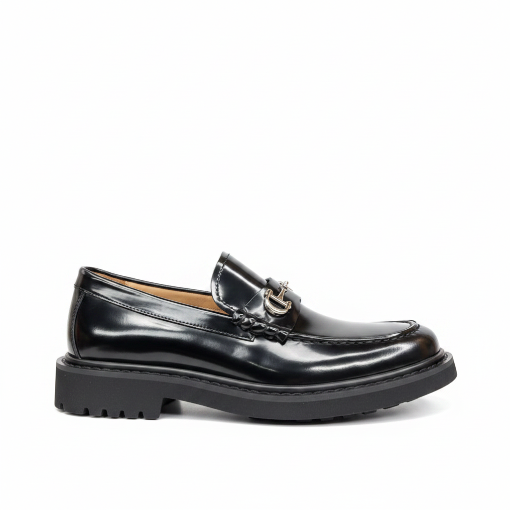 Dior Horsebit CD Loafers "Black"
