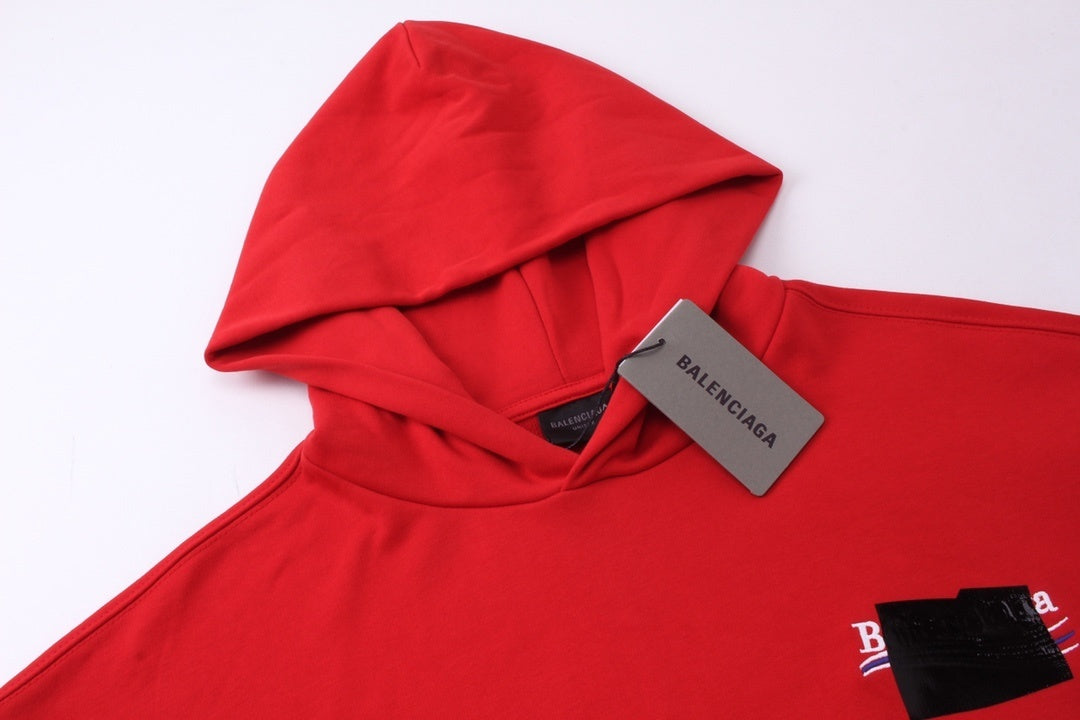 Balenciaga Gaffer Hoodie "Red"