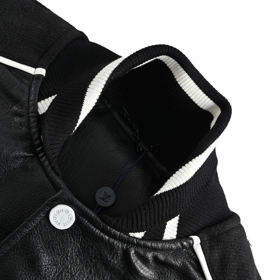 Louis Vuitton Varsity Bomber Jacket "Black"