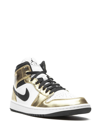 Air Jordan 1 Mid SE "Gold-Black-White"