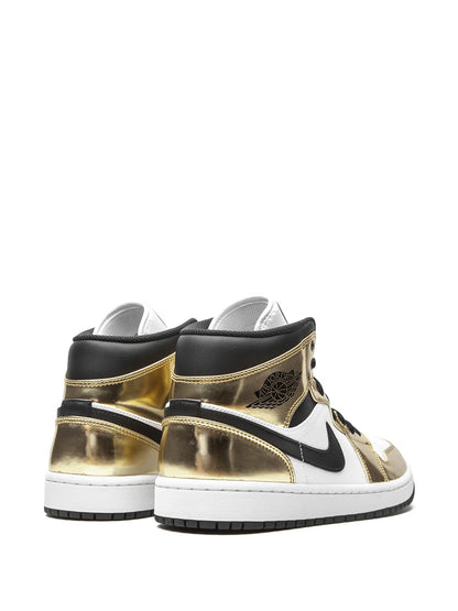 Air Jordan 1 Mid SE "Gold-Black-White"