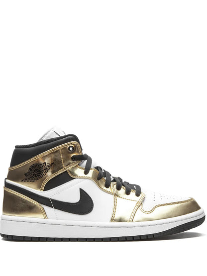 Air Jordan 1 Mid SE "Gold-Black-White"