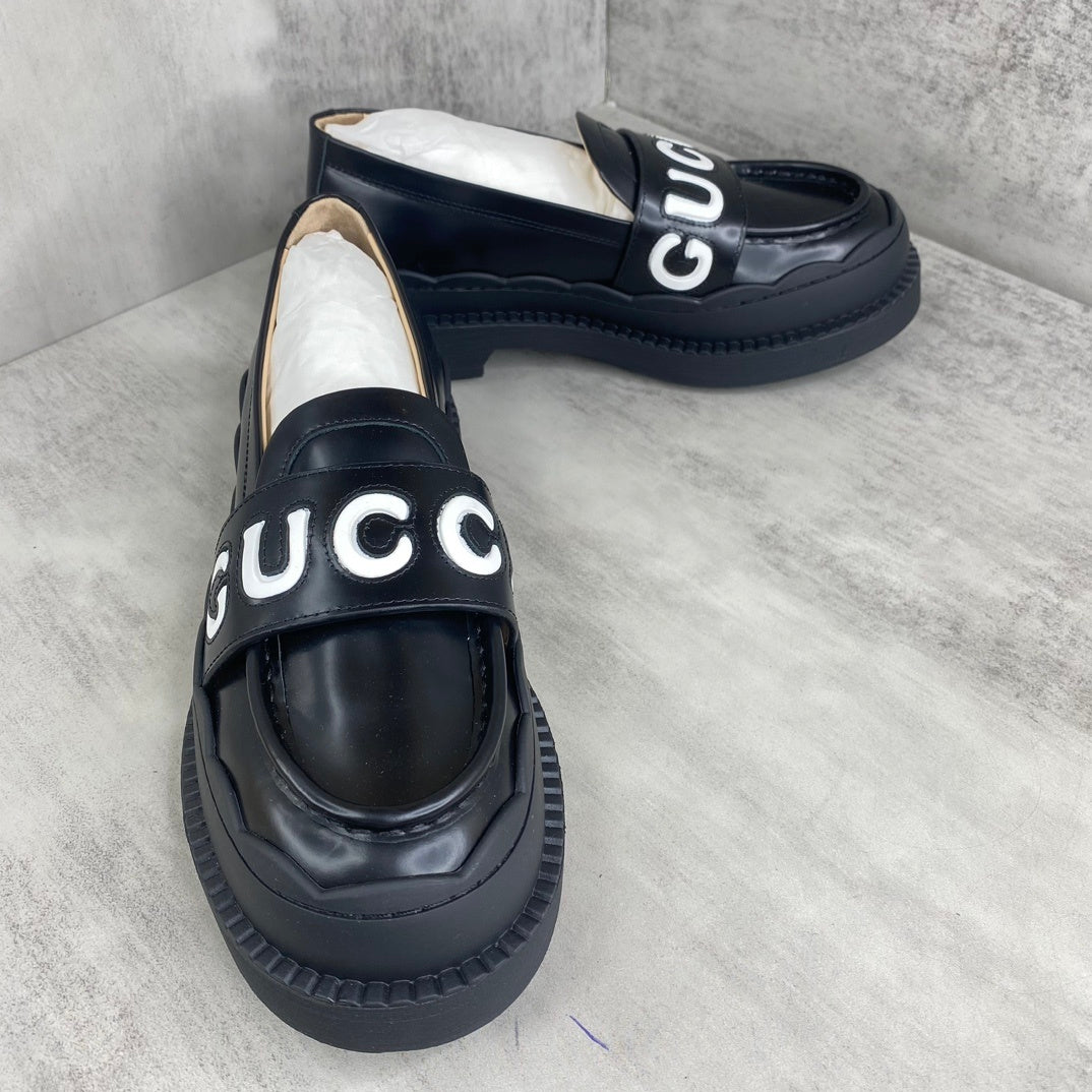 Gucci Leather Loafers "Black"