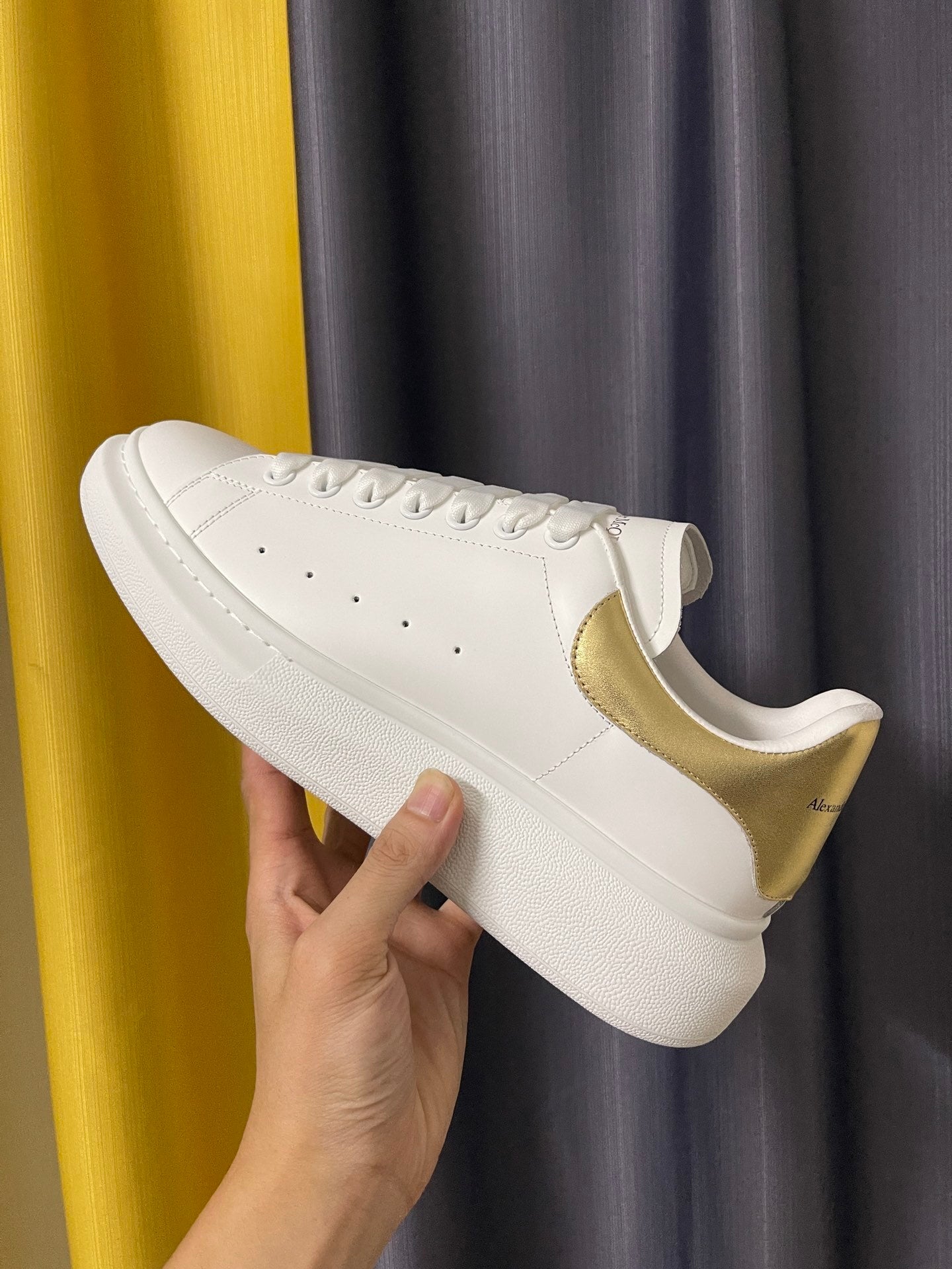 Alexander McQueen Oversized "White-Gold"