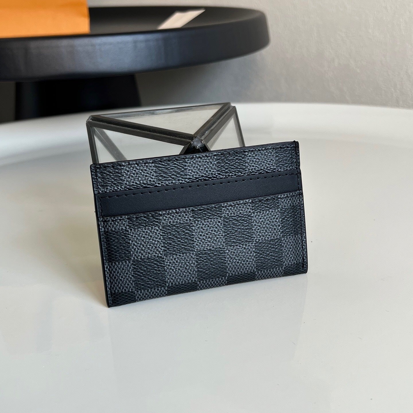 Louis Vuitton Double Card Holder "Damier Graphite"