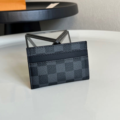 Louis Vuitton Double Card Holder "Damier Graphite"