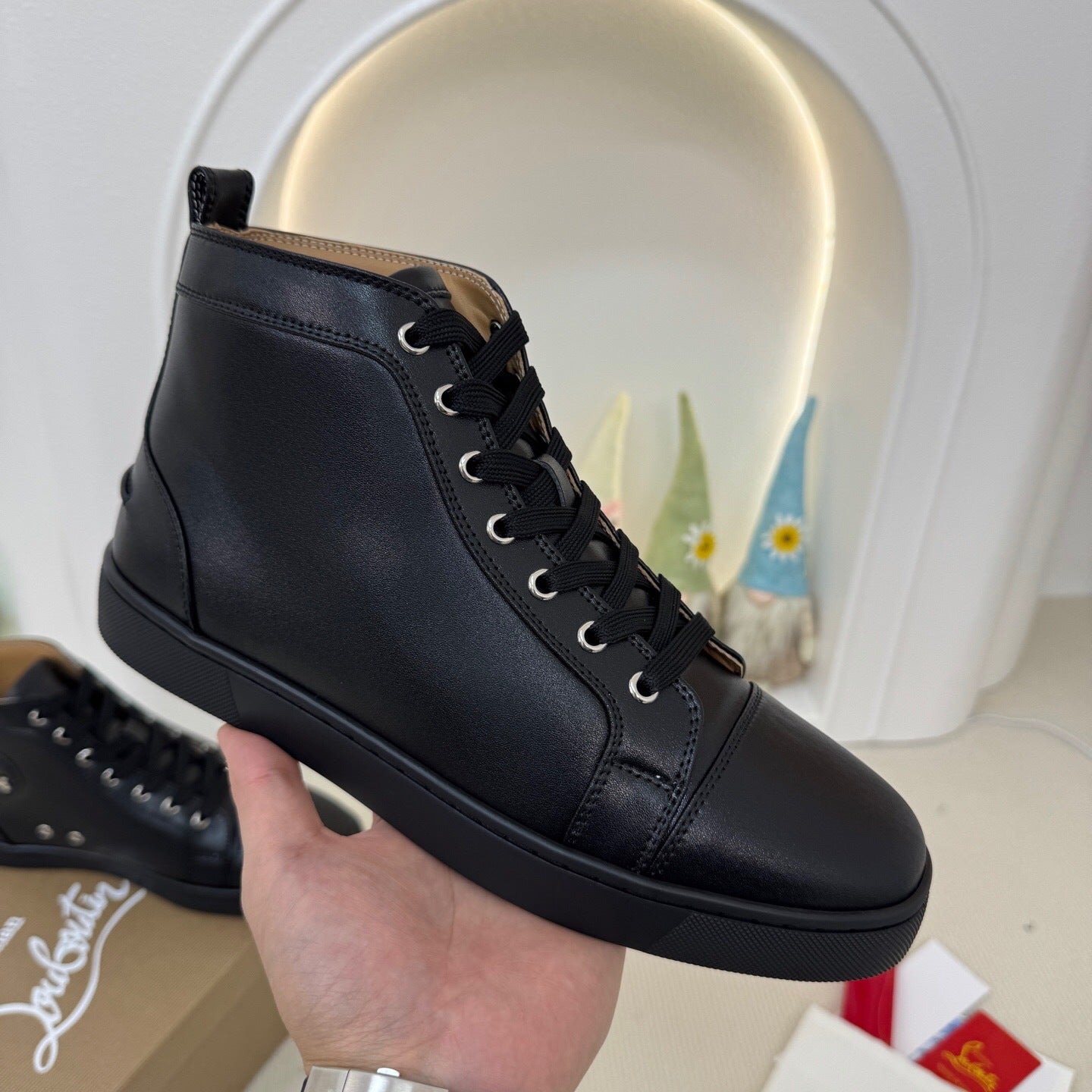 Chrisitan Louboutin Louis High-Top "Black"