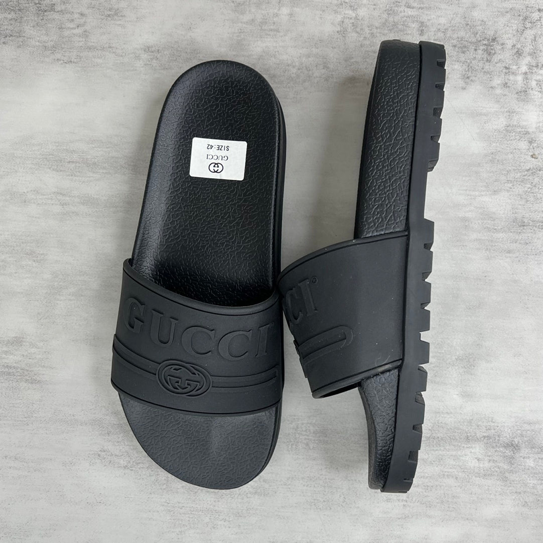Gucci Slides "Black"