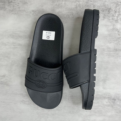 Gucci Slides "Black"