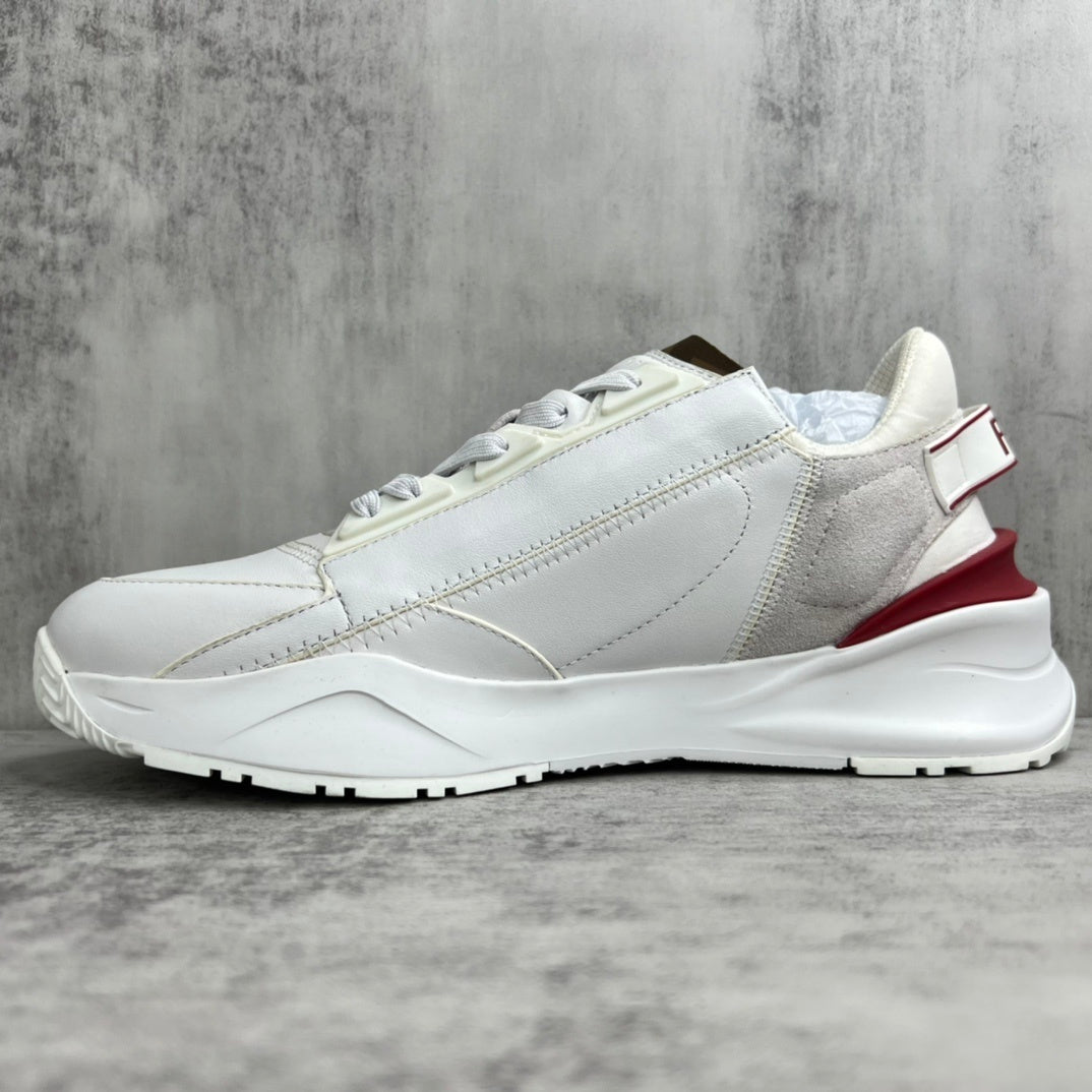 Fendi Flow "White-Red Monogram"