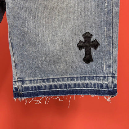 Chrome Hearts Denim Shorts