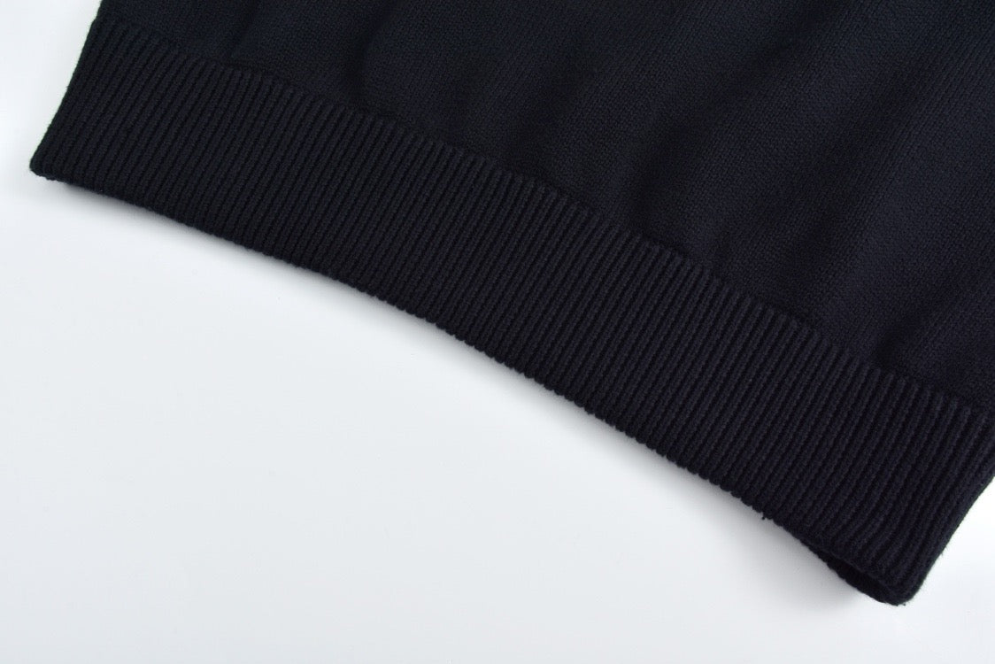 Dior Sweater with Dior Oblique Inserts "Black"