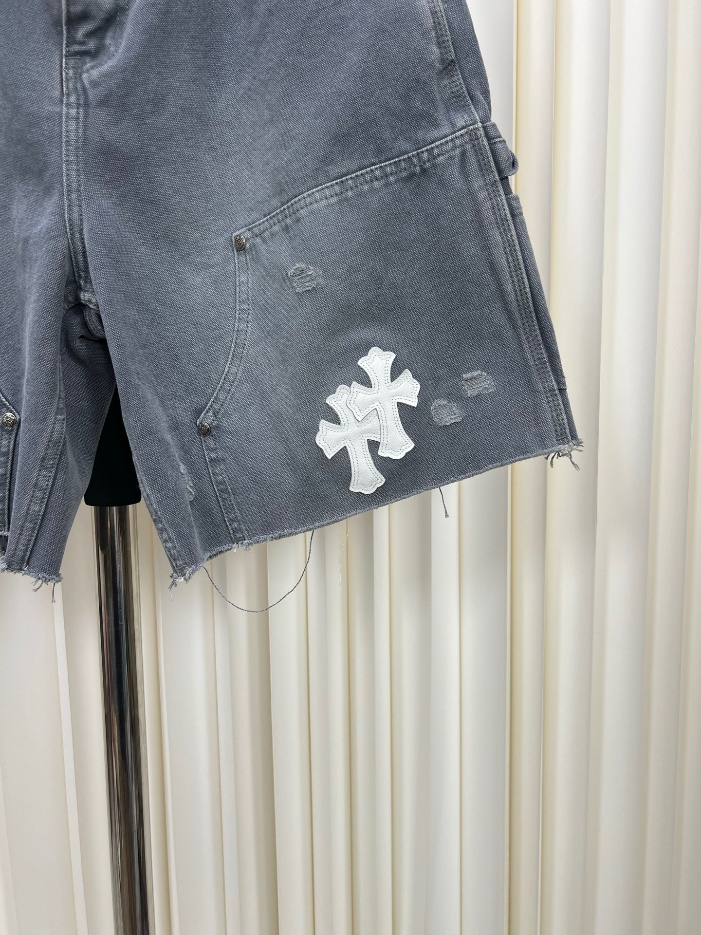 Chrome Hearts Denim Shorts