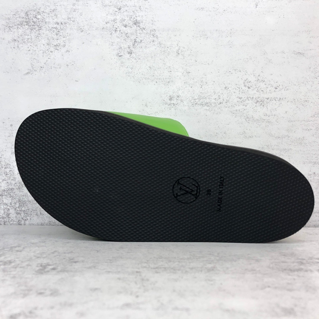 Louis Vuitton Slides "Green-Black-Red"