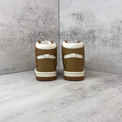 Amiri Skel Top High "White-Brown"