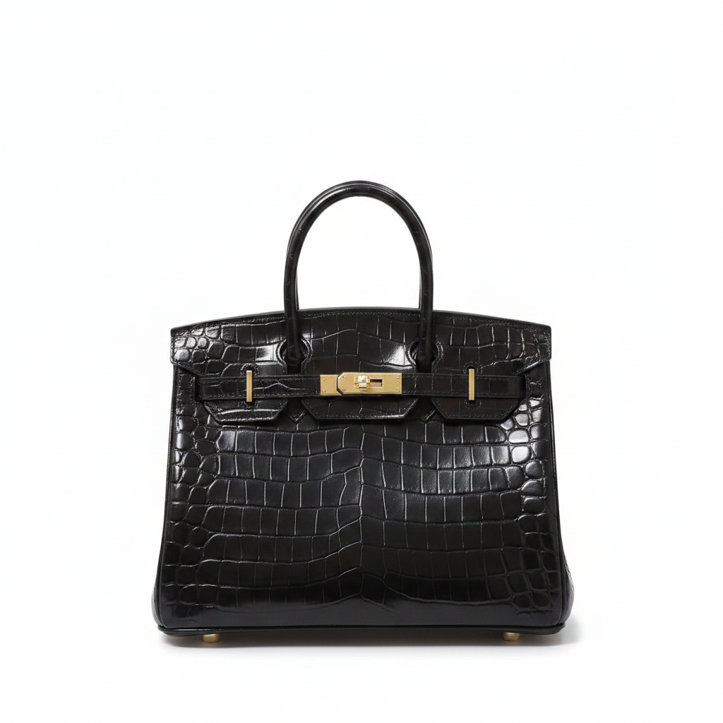 Hermès Crocodile Birking 35