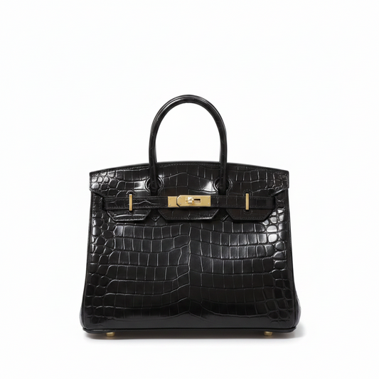 Hermès Crocodile Birking 35