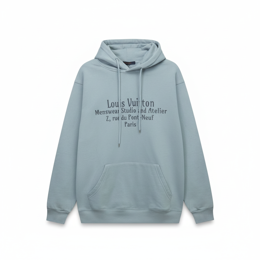 Louis Vuitton Hoodie "Pastel Blue"