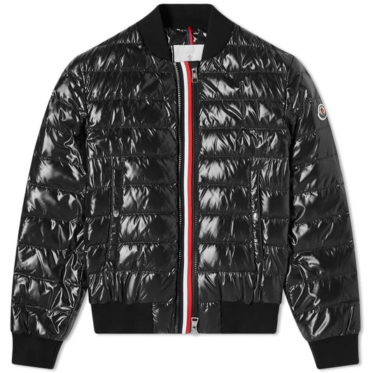Moncler Perouges Down Bomber Jacket "Black"