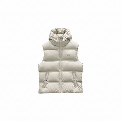 Prada Down Vest "Light Grey"