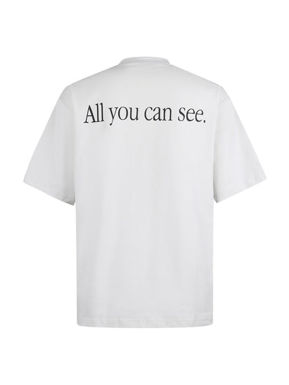 Balenciaga 360 Sunglasses T-Shirt "White"