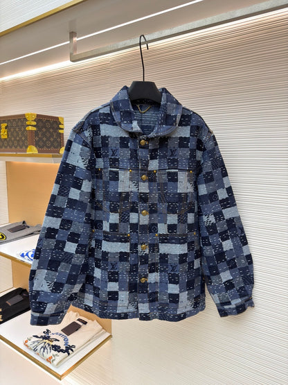 Louis Vuitton Damier Denim Workwear Blouson