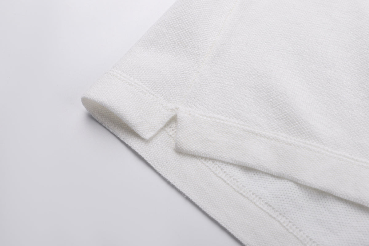 Zegna Cotton Polo Shirt "White"