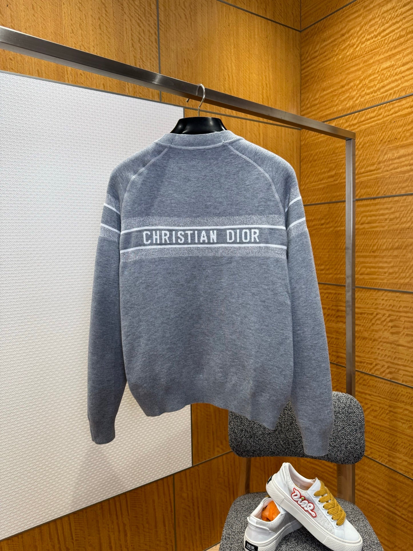 Dior Reversible Round-Neck Sweater