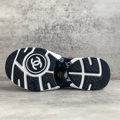 Chanel Interlocking CC Sock Sneakers "Purple-Pink"