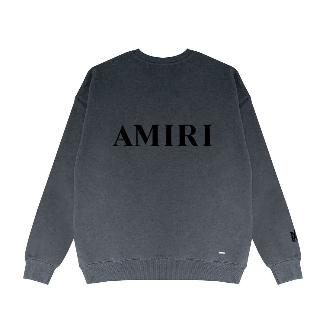 Amiri Core Logo Print Sweatshirt "Grey-Black"