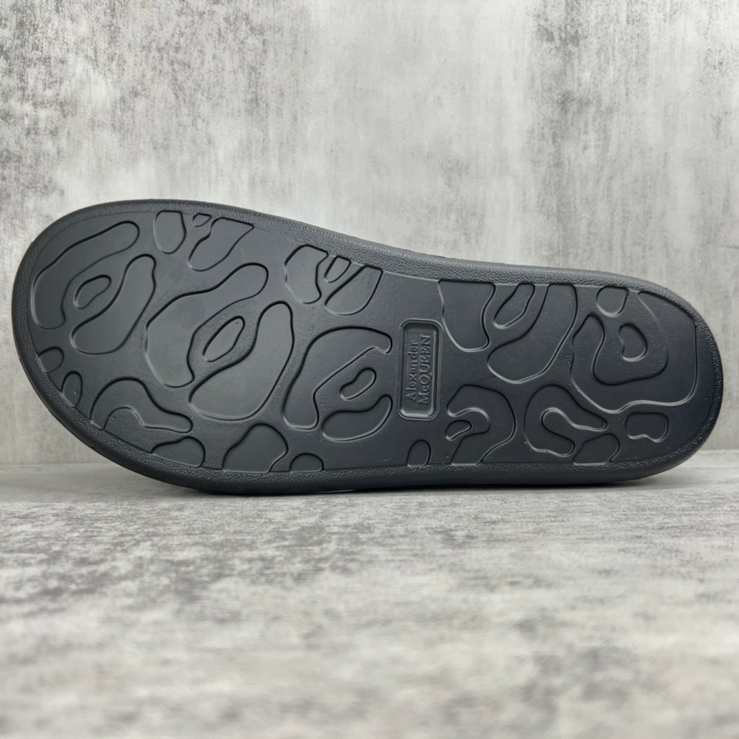 Alexander McQueen Slides "Blue-Black"