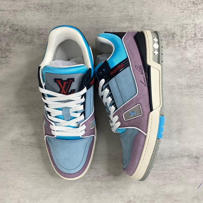 Louis Vuitton Trainers "Blue-Purple"