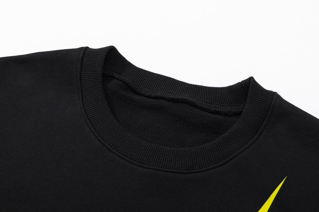 Gucci GG Blade Sweatshirt "Black-Pink-Yellow"