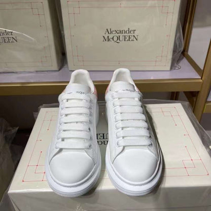 Alexander McQueen Oversized "White-Pink Crocodile"