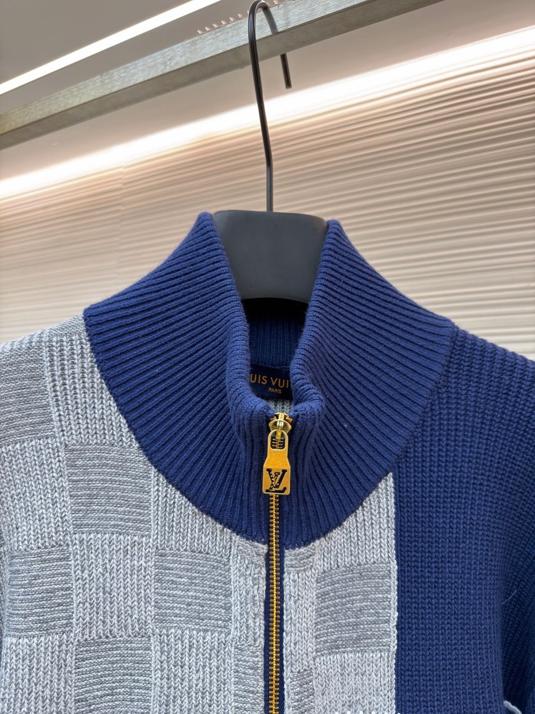 Louis Vuitton Zip Up Patchwork Tracktop "Indigo"