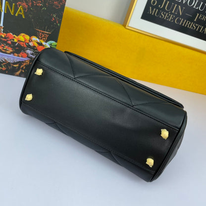 Dolce & Gabbana Sicily Quilted Leather Handbag