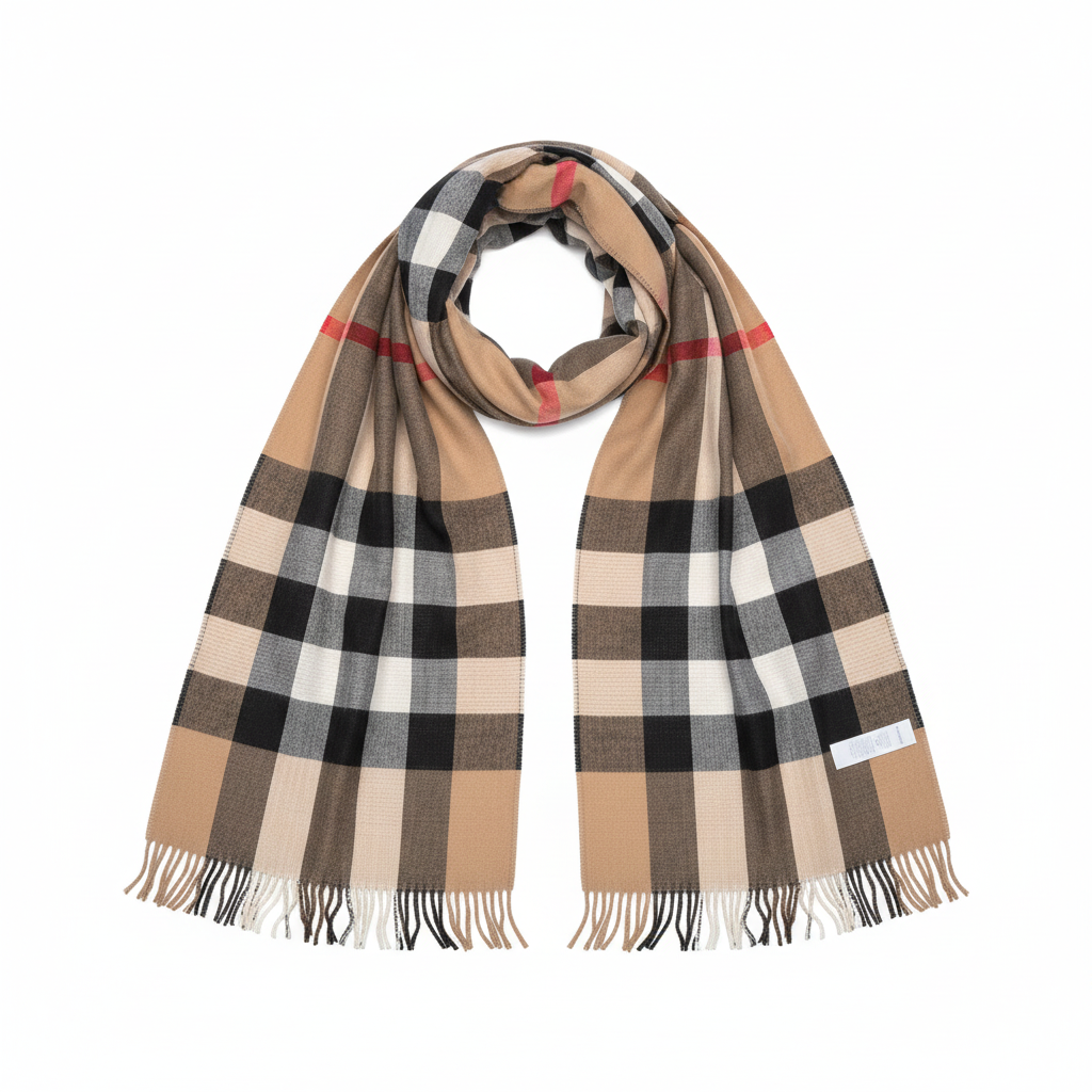Burberry Cashmere Scarf "Beige"