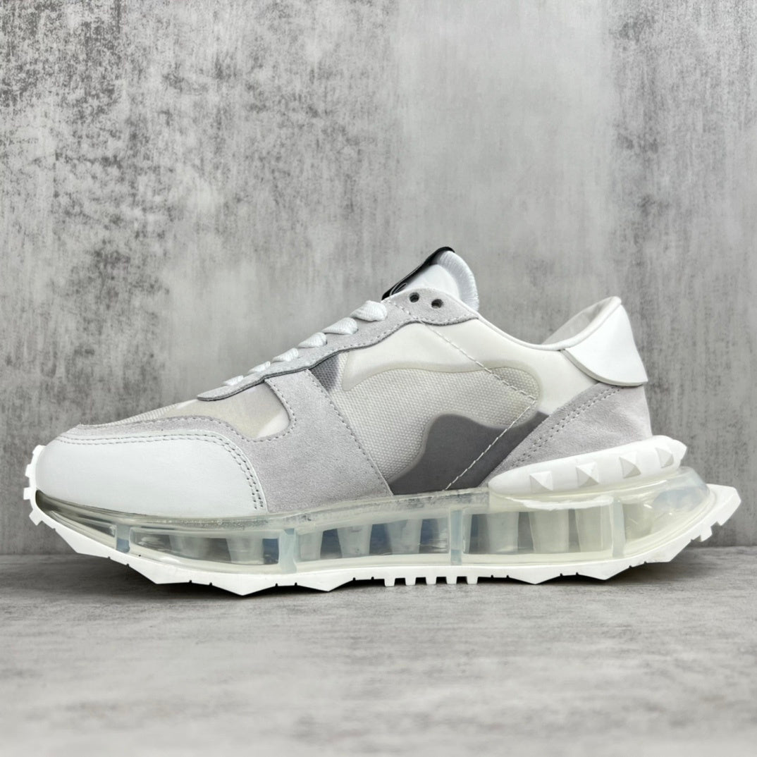 Valentino Garavani "White-Grey-Beige Camo"