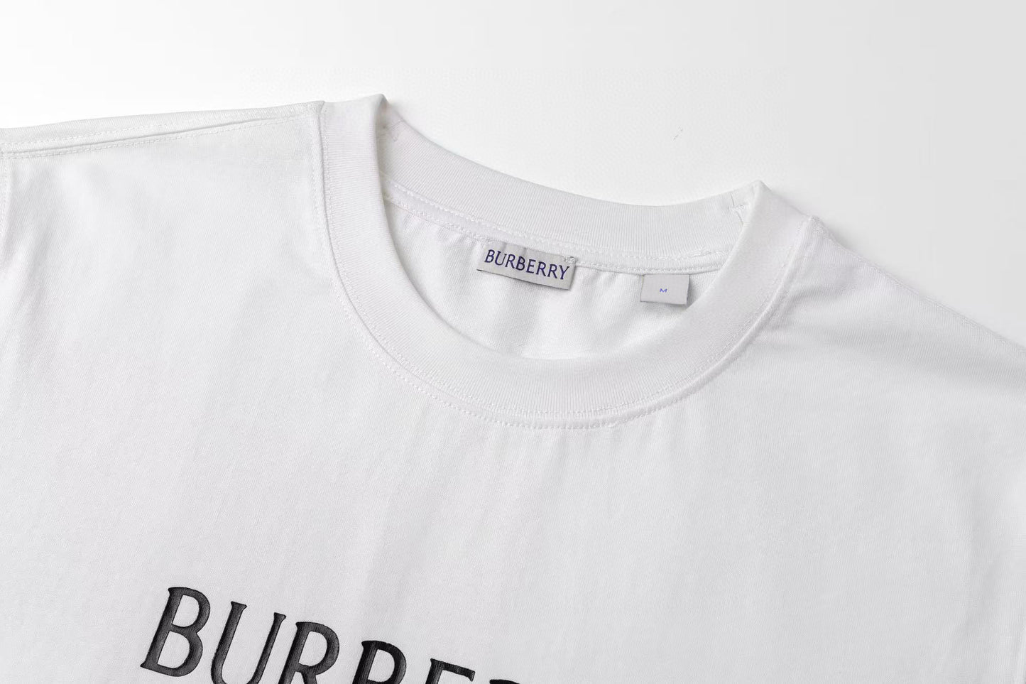 Burberry Logo Cotton T-Shirt "White"