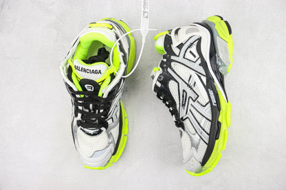 Balenciaga Runner "White-Black-Fluo Yellow"