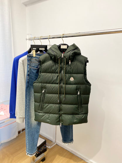 Moncler Cardamine Down Vest "Green"